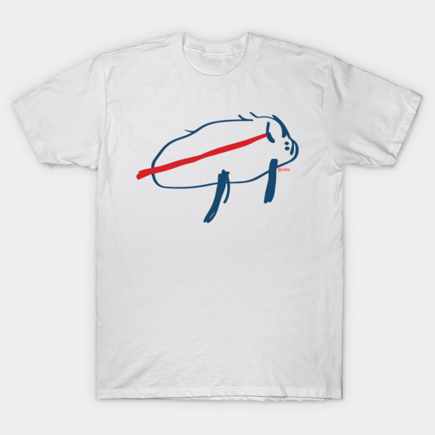 Josh Allen Buffalo Bills Potato Drawing Buffalo Bills TShirt